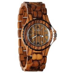 Konifer Wooden Watch - Bonzai Zebra